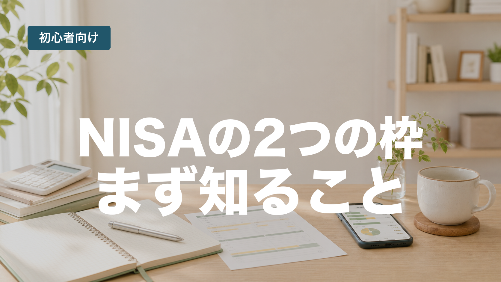 つみたて投資枠と成長投資枠の違い。最初にどこまで知ればいい？