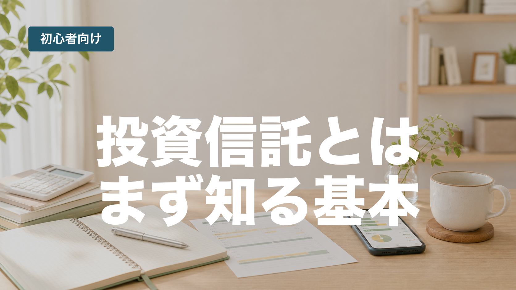 投資信託とは？NISAの前で止まった初心者向けにやさしく整理